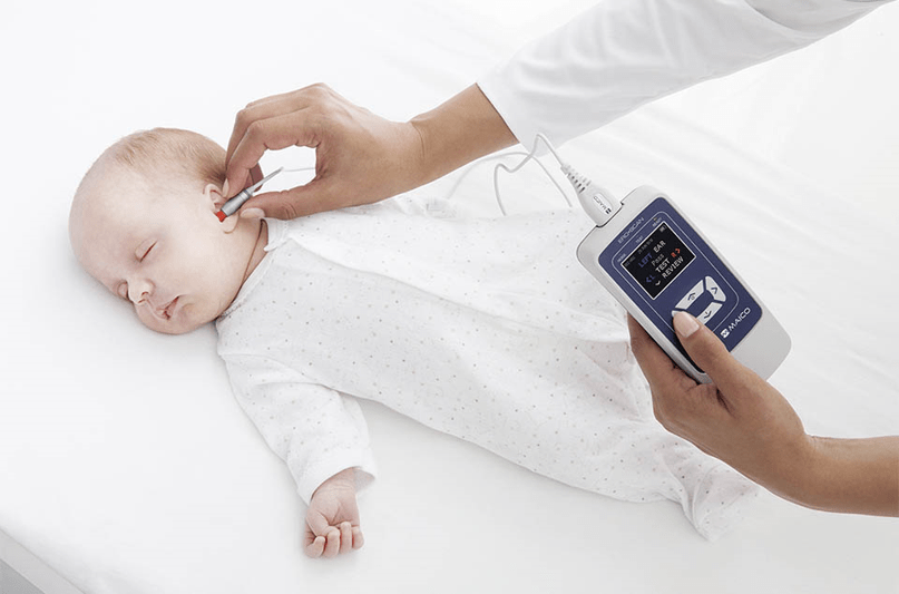 کم شنوایی در نوزادان